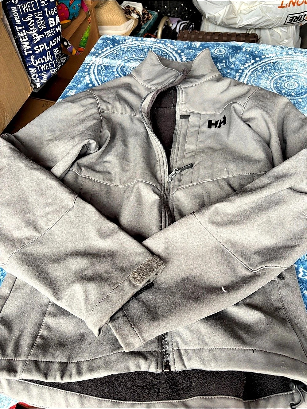 Helly Hansen Women'Small Gray Jacket Size Small